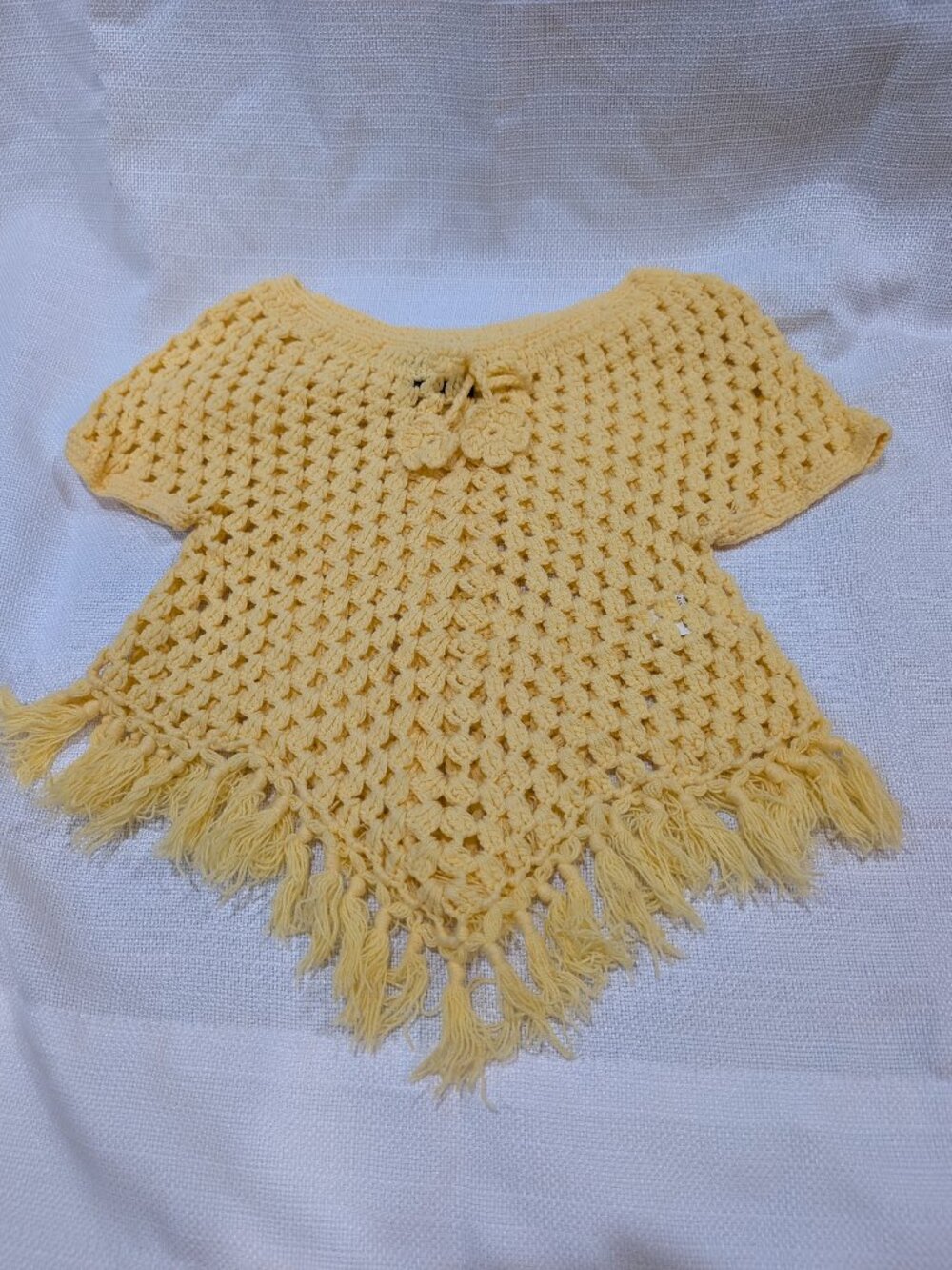 The Children's Place vintage child yellow poncho